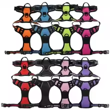 Reflective Dog Harness with Adjustable Leash – Comfortable and Safe for Outdoor Walks