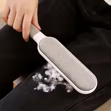 Double-Sided Pet Hair Remover Brush – Reusable Lint Cleaner